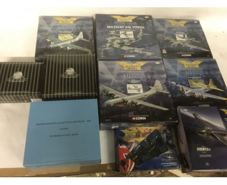 Corgi, Aviation Archive, boxed Military aircraft etc