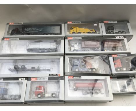 WSI collectibles, 1:50 scale models , including Heavy haulage vehicles , boxed