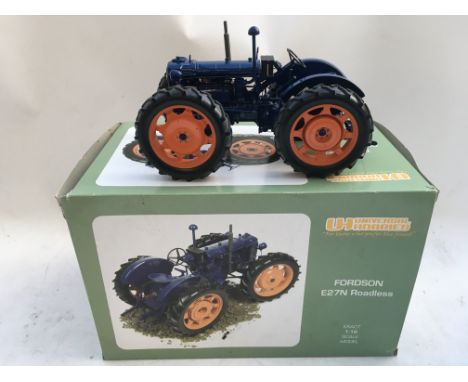 Universal Hobbies, 1:18 scale, boxed Fordson E27N roadless tractor