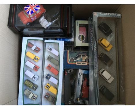 A collection of boxed Diecast vehicles including Matchbox, Corgi, Cararama, Oxford , etc