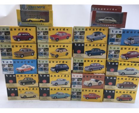 Vanguards, boxed 1:43 scale diecast vehicles x22