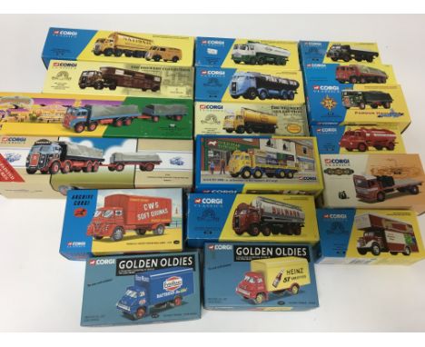 Corgi Classics, boxed die cast vehicles including Lorry’s and Tankers