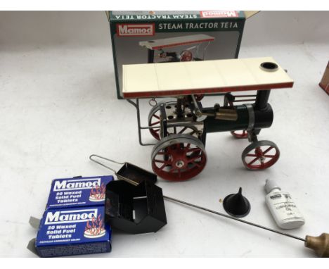 Mamod , Steam tractor TE1A, boxed