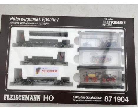 Fleischmann railways,HO/OO scale, Freight car set , boxed