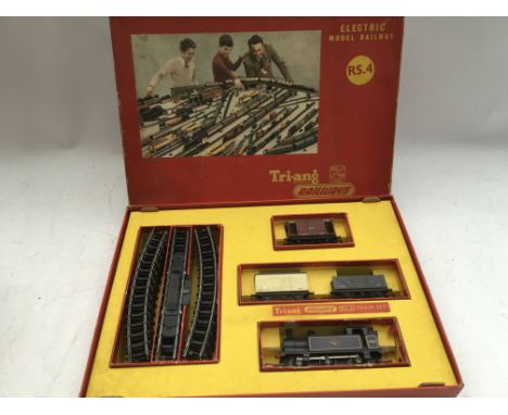 Triang railways, OO scale, RS4 Jinty set, boxed