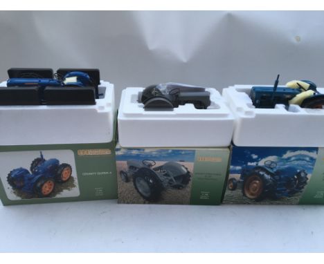 Universal hobbies , 1:16 scale models of Tractors including, A County super 4, Massey Ferguson TE20 (The little grey) and a F