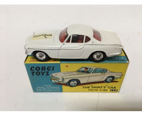 Corgi toys, The Saints car, Volvo P100, boxed, #258