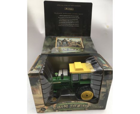 ERTL, John Deere, 1:16 scale , 200th birthday of John Deere, 4020 Tractor with cab, boxed