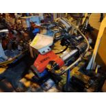 Tucker BGR C -Buegelwauge Punch riveting system with feed unit and control Serial No: Unknown