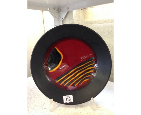 A Poole Pottery Millennium dish (25cm).