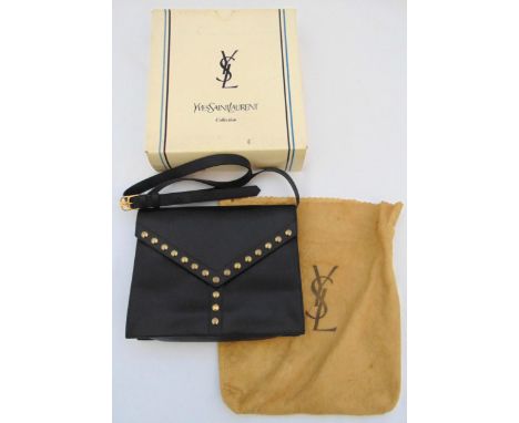 Yves Saint Laurent YS025304 Vachette Clous Noir ladies handbag in original packaging