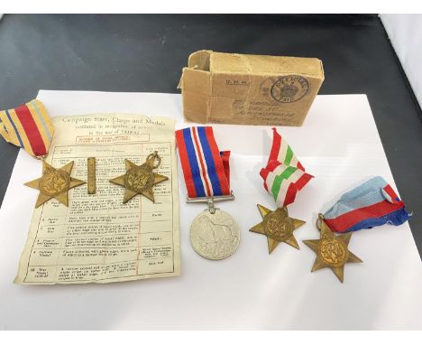A set of five WW2 medals 