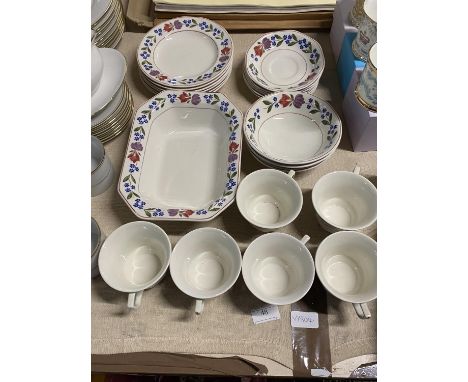 A Adams Old Colonial tea service, shipping unavailable