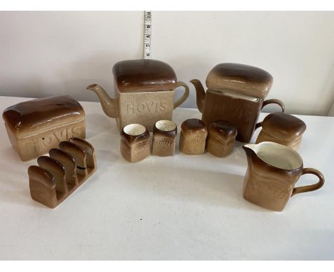 A vintage Carltonware Hovis breakfast set, shipping unavailable