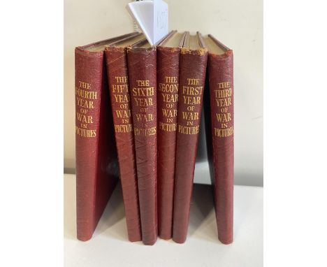 A selection of WW2 in Pictures hardback books 