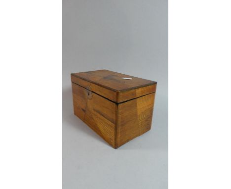An Oriental Inlaid Two Division Tea Caddy with Aesthetic Movement Decoration and Hinged Lid to Lacquer Interior, 19.5cm Diame