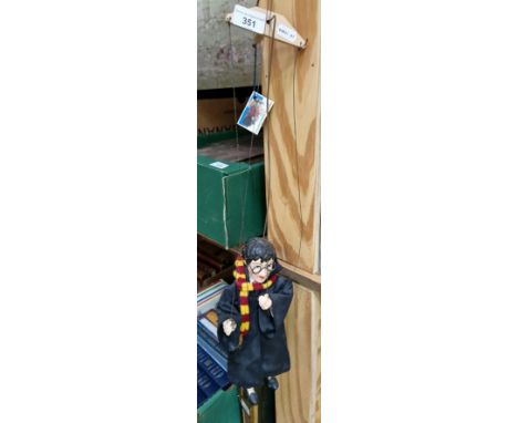 A Harry Potter puppet by Loutky Marionettes.  