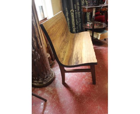 vintage reclaimed wooden bench     H:89CM W:107CM
