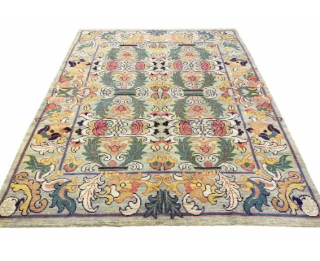 FINE WILLIAM MORRIS DESIGN CARPET, 288cm x 230cm.