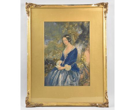 A Gilt Framed Baxter Print, 26x36cm 