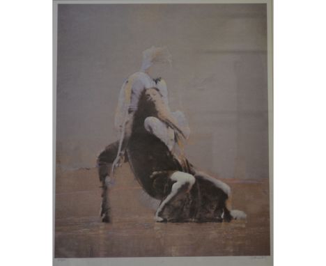 After Robert Heindel, Ballet scene, signed, limited edition colour print, from an edition of 500, 66cm x 56cm.
