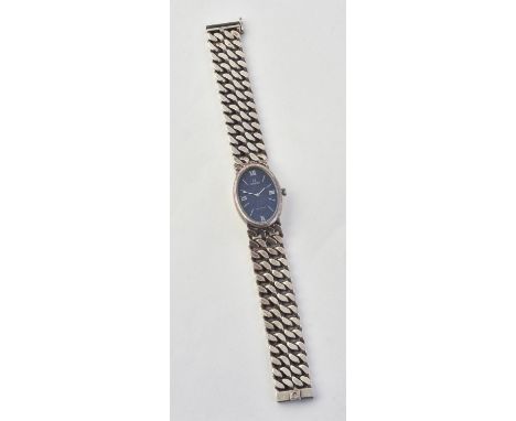 
	
		Omega, De Ville, Ref. 1011 8348,
		Silver bracelet watch, circa 1974
		Movement: Cal. 625, manual wind 
		Case: Silver c