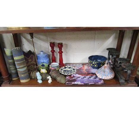 Shelf of collectables