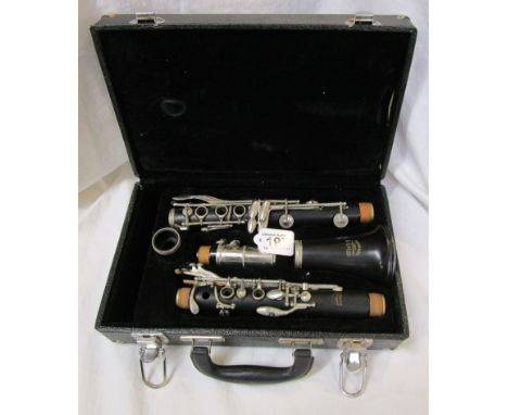 Cased clarinet