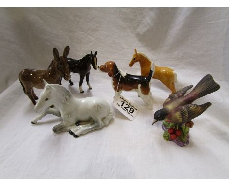 Collection of animals to include Beswick &amp; Royal Worcester