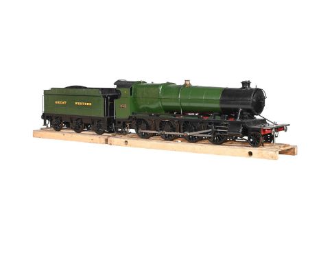 A FINE, WELL-ENGINEERED 5 INCH GAUGE MODEL OF A 2-8-0 GREAT WESTERN RAILWAY CLASS 4700 TENDER LOCOMOTIVE NO 4702 BUILT TO A D