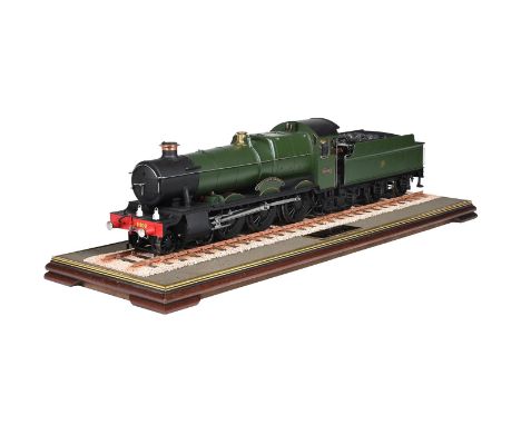 AN EXHIBITION AND GOLD MEDAL WINNING 2.5 INCH GAUGE MODEL OF A GREAT WESTERN RAILWAY 4-6-0 LIVE STEAM TENDER LOCOMOTIVE  'ARL