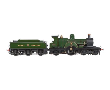 AN EXHIBITION STANDARD 3 1/2 INCH GAUGE MODEL OF A 4-2-2 TENDER LOCOMOTIVE NO 3071 'EMLYN' BUILT BY AN AWARD WINNING BUILDER 