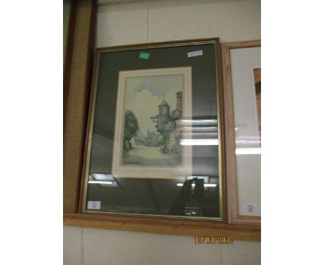 SIGNED FRAMED PRINT