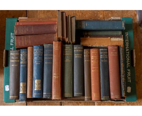 Formative years: Collection of books from Harold Wilson's childhood or time at university, including works on economics, poli
