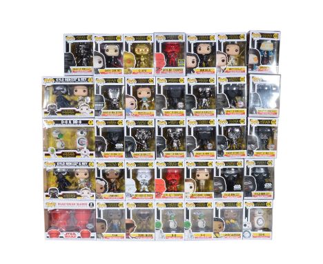 Funko Pop! 31 and 4 2 packs Star Wars: The Rise of Skywalker figures including 309, 311, 312 (x2), 313, 314, 315, 317, 318, 3