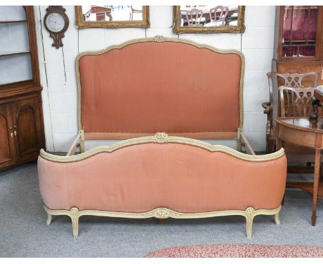 French Upholstered Bedstead, 180cm by 210cm by 132cm