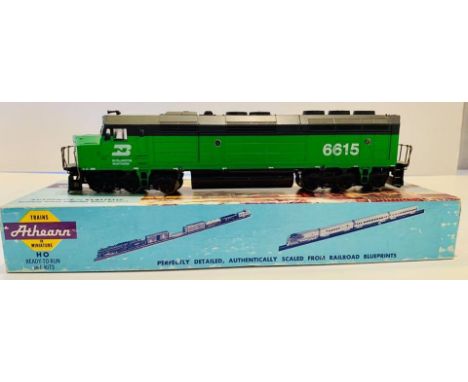 Athearn HO scale EMD F 45 Burlington Northern locomotive