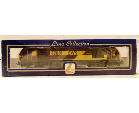 Lima OO gauge EWS Class 67 001 diesel locomotive boxed
