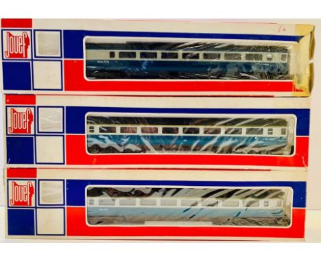 Jouef HO scale three BR Intercity 125 passenger coaches