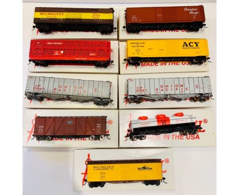 Roundhouse HO scale assorted freight wagons