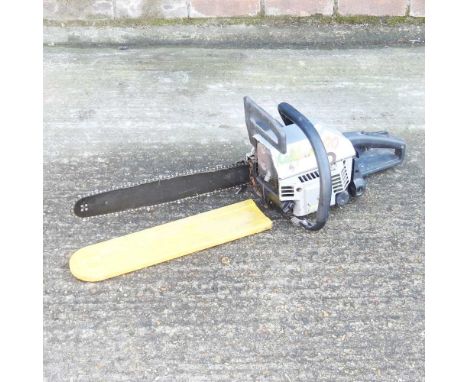 A McCulloch petrol chainsaw