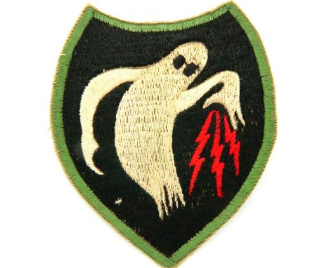 WWII 23rd Headquarters Special Troops - The Ghost Army - fabric badge. P&amp;P Group 1 (£14+VAT for the first lot and £1+VAT 