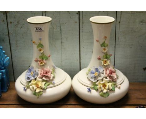 Pair of Brassano Del Grappa Italian vases 