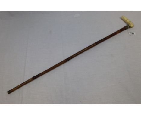 Antique Ivory handled sword stick