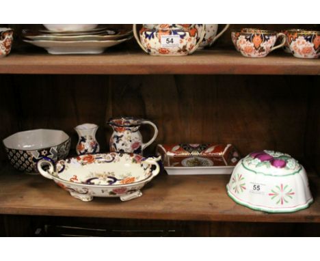 Small collection of mixed ceramics to include Mason's "Mandalay" &amp; "Applique", Royal Worcester commemorative dish &amp; a