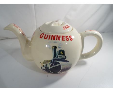 Carlton Ware - a ceramic teapot advertising Guinness This lot MUST be paid for and collected, or delivery arranged, no later 