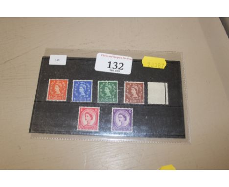Queen Elizabeth II 1957 First Graphite set, unmounted mint 
