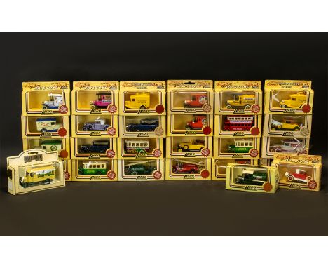 Collection of Model Vans by Lledo diecast 'Days Gone' Promotional model range all in original boxes and in as new condition. 