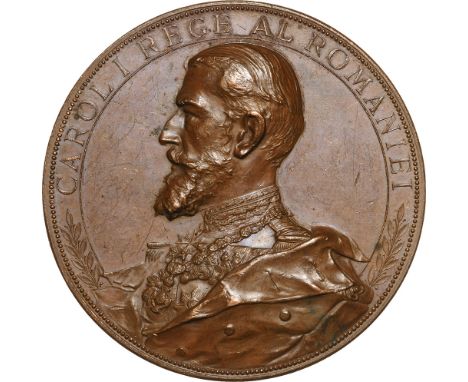 Medal 1897, Bronze(65 mm, 118.30 g), Buz. p.247. XF