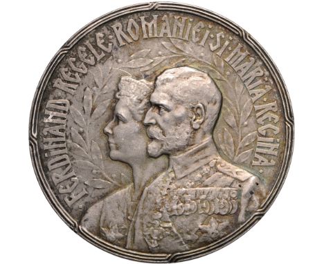 Medal 1922, signed C. Kristescu, Silver (45 mm, 45.40 g). XF R!